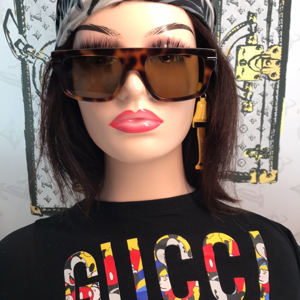 NEW AUTHENTIC Fendi Tortoise Sunglasses FE40091U 53E - Picture 4 of 13
